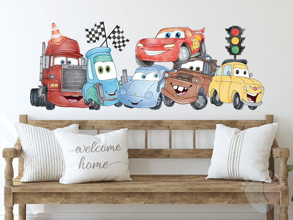 Custom Above Door Car Decal