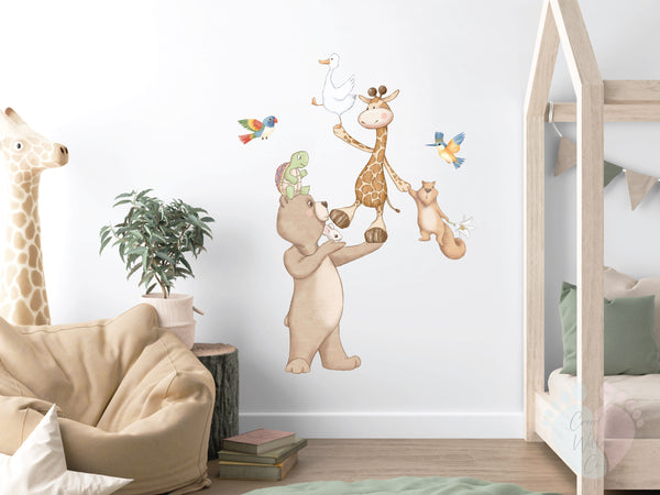 Animal Stacking Decals