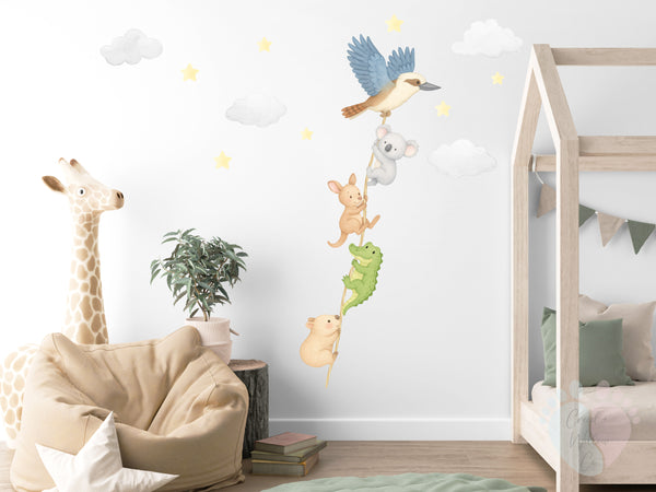 Australian Animal Rope Adventure Decal