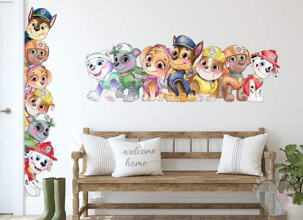 Custom Rescue Pup Combo Set Decals