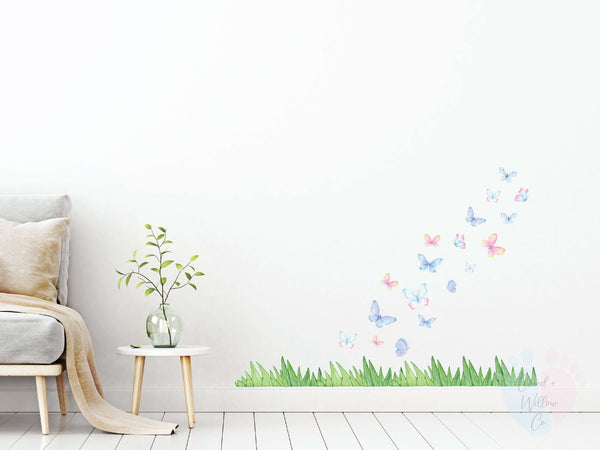 Butterfly Wall Decals Featuring Butterflies In Flight For Home Decor