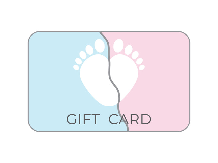 Creed&willowco. Gift Cards With Baby Footprints For Wall Art Gift