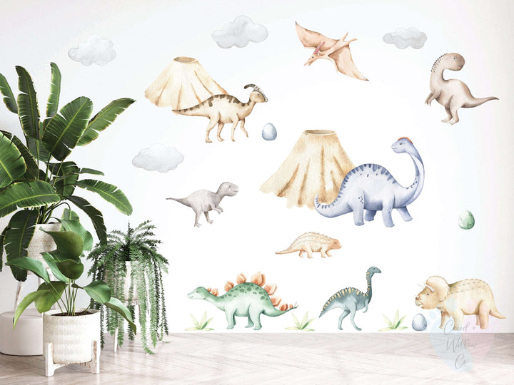 Dinosaur Wall Decals In Large Sizes For Home Decor