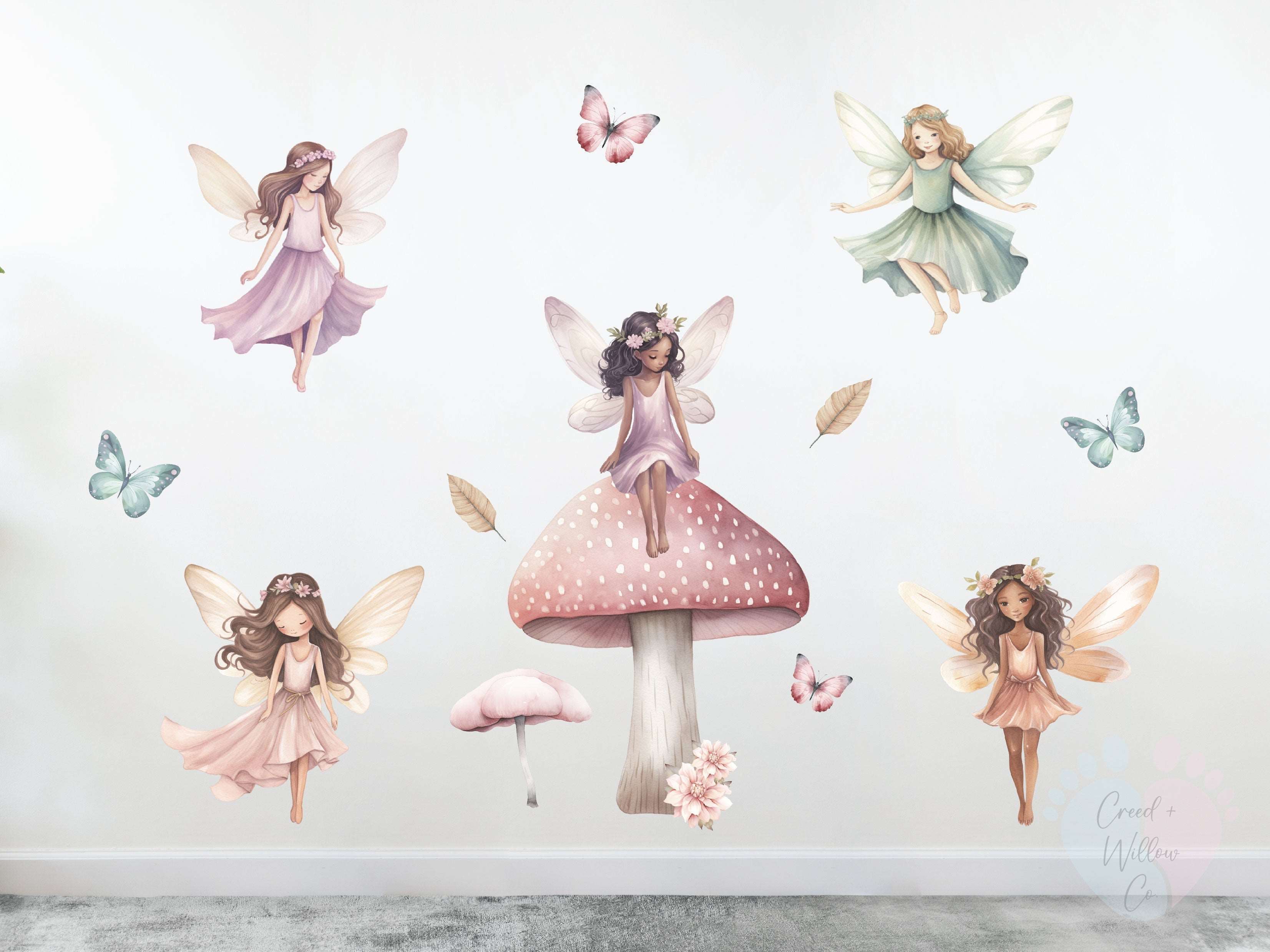 Enchant Your Space with Fairy Wall Decals | Beautiful & Magical | Creed ...
