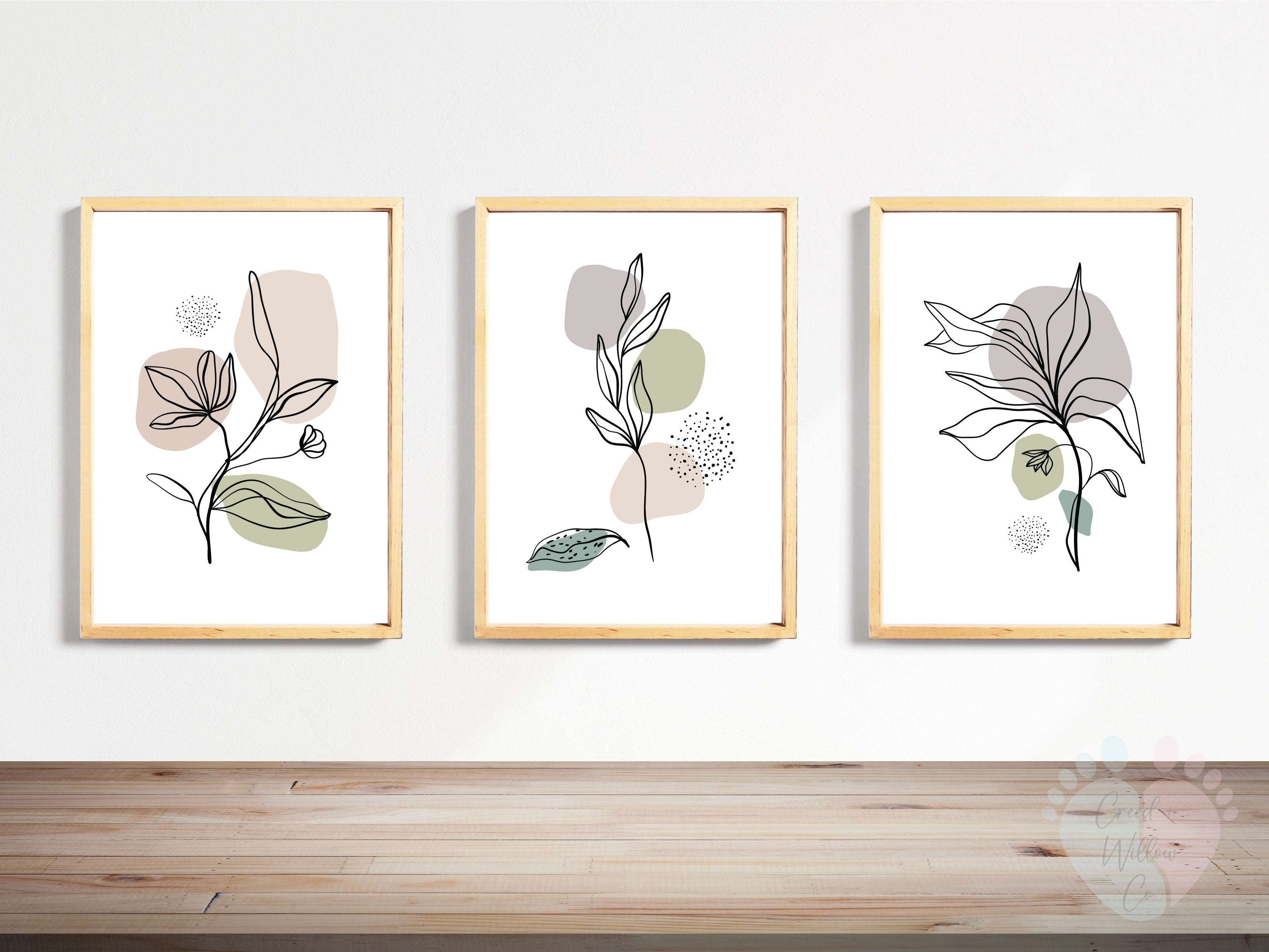 Stunning Floral Line Prints for Elegant Wall Decor | Shop Now