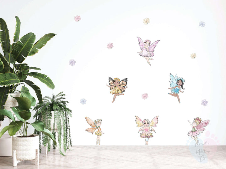 Pastel Fairy Wall Decals For Sale On Amazon, Full-size Fairy Design